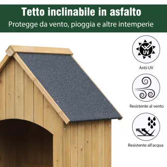 Magazie de gradina, Outsunny, Rezistenta la apa, cu usi si rafturi, Lemn, 77,5x54,2x179,5 cm, Maro