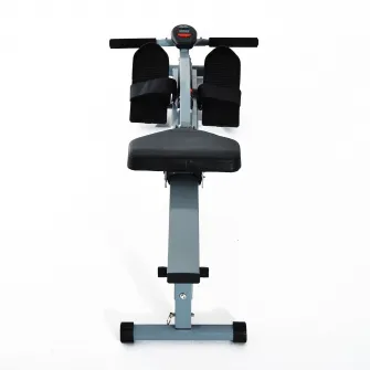 Masina de canotaj profesional HomCom pentru fitness cu afisaj, 130x67.5x67cm