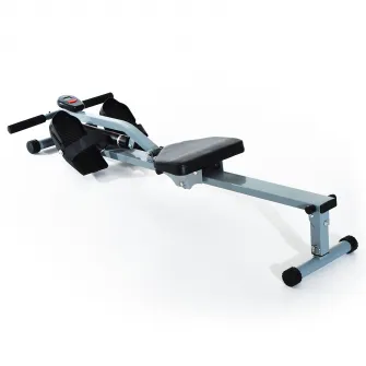 Masina de canotaj profesional HomCom pentru fitness cu afisaj, 130x67.5x67cm