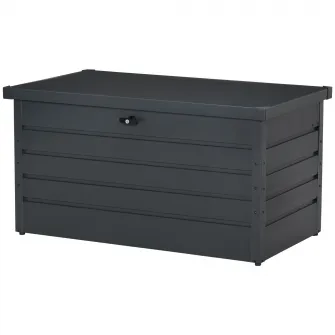 Outsunny Banca de Depozitare de Exterior cu Cheie