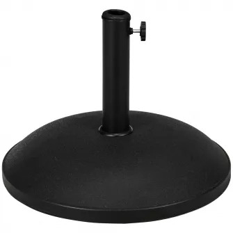 Outsunny Baza pentru Umbrela de Gradina, neagra