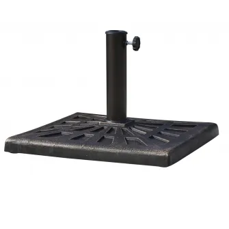 Outsunny Baza pentru Umbrela de Soare Diametru 3,8-4,8cm Greutate 16Kg de Gradina