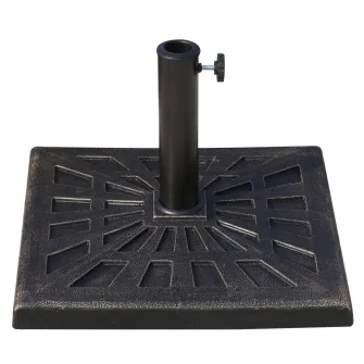 Outsunny Baza pentru Umbrela de Soare Diametru 3,8-4,8cm Greutate 16Kg de Gradina