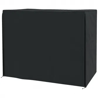 Outsunny Husa pentru Balansoar de Gradina cu 3 Locuri, Husa Impermeabila pentru Scaunul Balansoar, Rezistenta la Vant si Anti-UV 420D