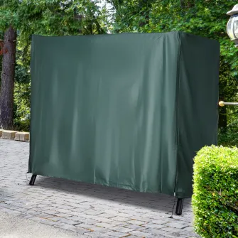 Panza de Acoperire pentru Leagan 205x124x164cm Verde Outsunny