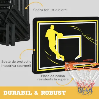 SPORTNOW Cos de bascket pentru copii si adulti, in aer liber si in interior