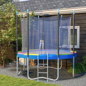 SPORTNOW Husa de 12FT pentru Arcuri de Trambulina, Saltea de Siguranta de Rezerva pentru Trambulina, Impermeabila si Rezistenta la Rupere, Accesorii pentru Trambulina pentru toate Anotimpurile
