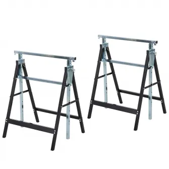 Suport de lucru, inaltime reglabila 68x58x80cm Negru-Argintiu