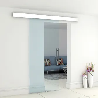 Usa Glisanta din Sticla pentru Interior, 210x75cm HOMCOM