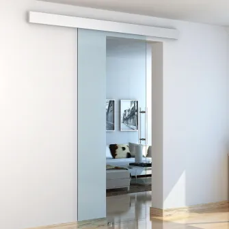 Usa Glisanta din Sticla pentru Interior, 210x75cm HOMCOM