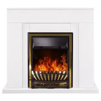Semineu electric Art Flame Agnes & Meridian White