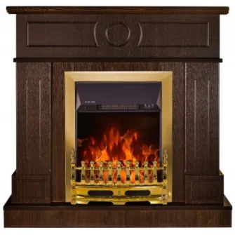 Semineu electric Art Flame Ambasador & Galileo Gold Wenge