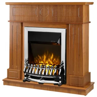 Semineu electric Art Flame Ambasador & Galileo Silver Nut