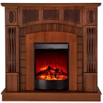 Semineu electric Art Flame Amsterdam & Corsica Nut