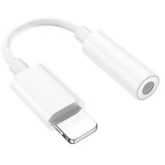 Кабель Hoco LS34 Lightning to 3.5mm White