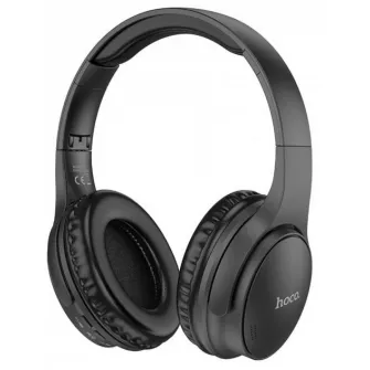 Casti Hoco W40 Mighty Black