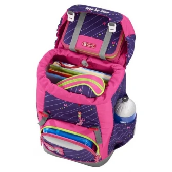 Rucsac scolar Step by Step Shiny Butterf