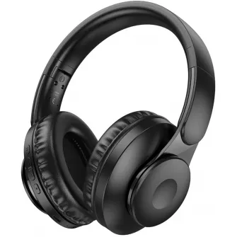 Casti Hoco W45 Enjoy Black