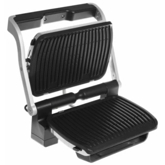 Gratar electric Tefal OptiGrill+ GC706D34, 2000 W, 6 programe automate, functie dezghetare, inox/ negru