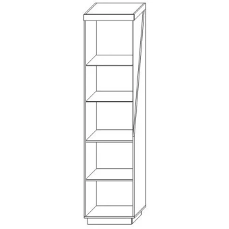 Vitrina КМК Лайт Stejar Yukkon/Stejar Polar S (0551.6)