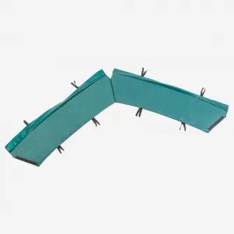 Decathlon 1/3 Contur Spuma de protectie arcuri - Piesa de schimb trambulina Hexagonal 240, Marime unica