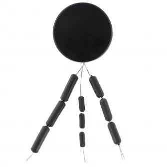 Decathlon ACCESORII MONTURA PESCUIT LA CRAP SINKERS X9, Marime unica