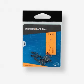 Decathlon Agrafa cu tub din cauciuc S Pescuit surfcasting, Marime unica