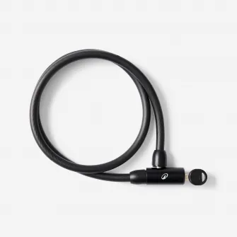 Decathlon ANTIFURT ACCESORII BICICLETA SPIRALA INCUIETOARE CHEIE 120, Marime unica