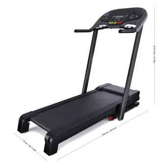 Decathlon Banda de alergat T520B Confort 13 km/h 43 x 121cm, Marime unica
