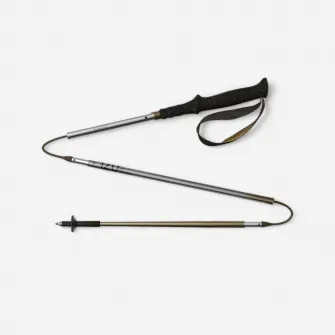 Decathlon Bete Pliabile din aluminiu reciclat KIPRUN 500 Alergare TRAIL Running 3 segmente, 120 CM