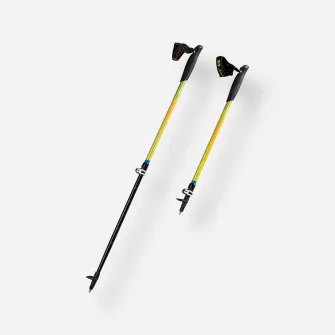 Decathlon Bete telescopice Mers Nordic Aluminiu NW P120 Verde Copii, marime copii
