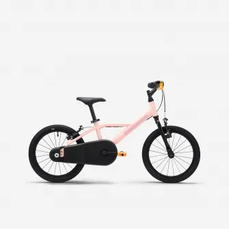 Decathlon Bicicleta 16 inch 4-6 ani DISCOVER 500 Roz Copii, Marime unica