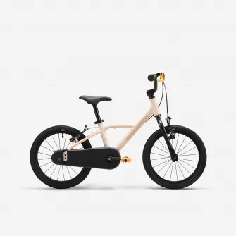Decathlon Bicicleta 16 inch 4-6 ani DISCOVER 900 Bej Copii, Marime unica