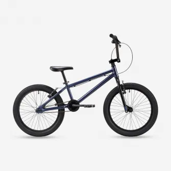 Decathlon Bicicleta BMX Wipe 500 20'' albastru 135-160 cm, Marime unica