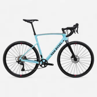 Decathlon BICICLETA CICLOCROS RCX 2 SHIMANO GRX 12S ALBASTRU DESCHIS, L