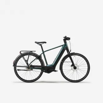 Decathlon Bicicleta de oras electrica 920 automata OWURU cadru inalt distante lungi, XL
