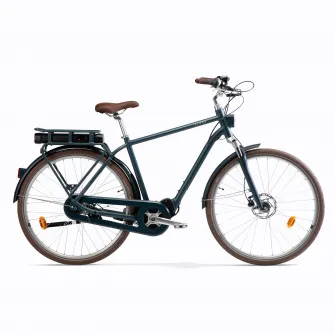 Decathlon Bicicleta de oras electrica Elops 920E cadru inalt albastru, S/M