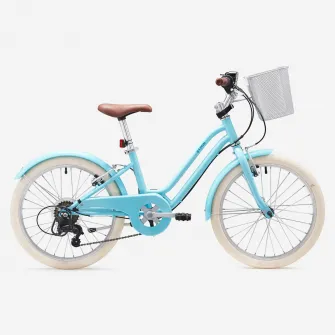 Decathlon Bicicleta de oras Elops 500 20'' albastru copii 120-135 cm, 20''