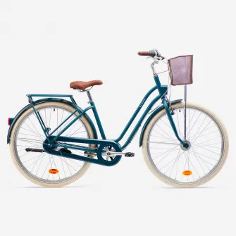 Decathlon Bicicleta de oras Elops 540 cadru jos albastru, S/M