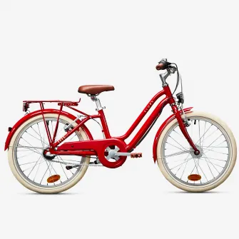 Decathlon Bicicleta de oras Elops 900 20'' rosu copii 120-135 cm, Marime unica
