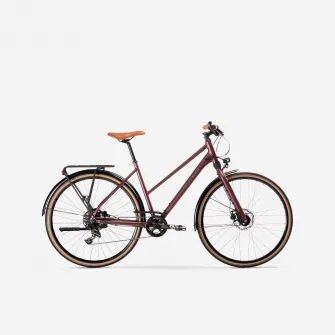 Decathlon Bicicleta de oras Elops 900 cadru jos bordo, S