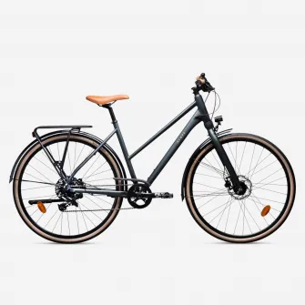 Decathlon Bicicleta de oras Elops 900 cadru jos verde, M