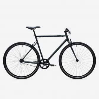Decathlon Bicicleta de oras Elops Single Speed 500 gri, M