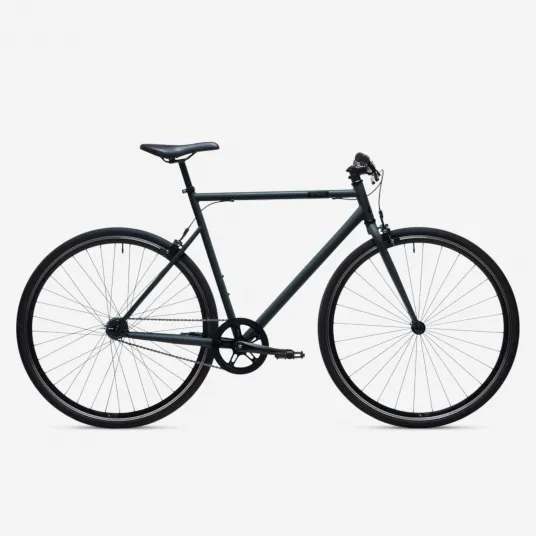 Decathlon Bicicleta de oras Elops Single Speed 500 gri, XL