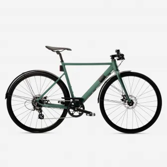 Decathlon Bicicleta de oras Elops Speed 900 verde, L