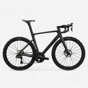 Decathlon BICICLETA DE SOSEA RCR PRO SHIMANO ULTEGRA DI2 SENZOR DE PUTERE CARBON BRUT, S