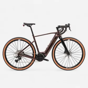Decathlon Bicicleta electrica gravel cu motor central E-GRVL AF MD Brose Drive T mag, XL