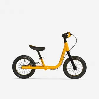 Decathlon Bicicleta fara pedale Runride 900 12'' galben copii 85-105 cm, 12''