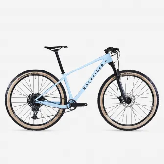 Decathlon Bicicleta MTB cross country RACE 740 29'' carbon albastru, XL / 185-200cm