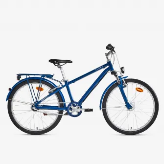 Decathlon Bicicleta oras MOVE 900 24'' albastru copii 135-150 cm, 24''